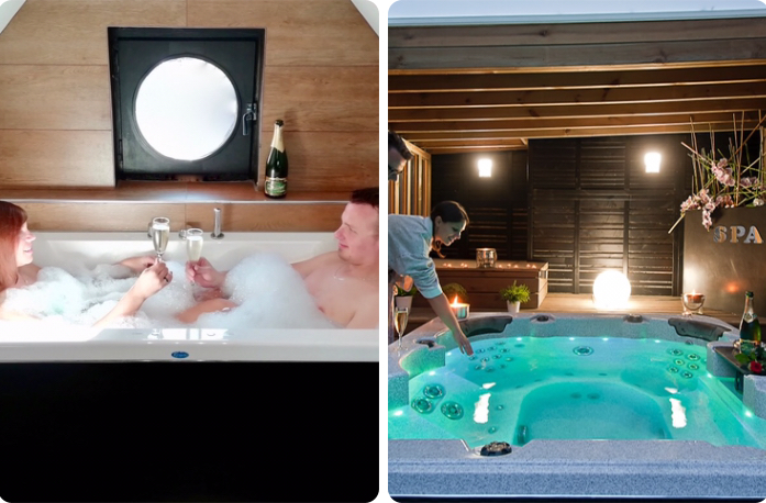 Béthunoises jacuzzi et accès spa
